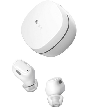 Беспроводные наушники Baseus Encok True Wireless Earphones WM01 White (NGTW240002)