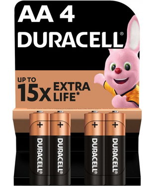 Батарейка DURACELL LR06 MN1500 1x4 шт.