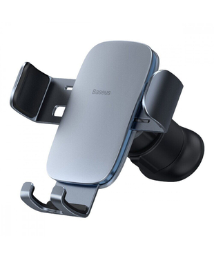 Автодержатель для мобильного Baseus Metal Age II Gravity Car Mount (Air Outlet Version) Dark Grey (SUJS000013)