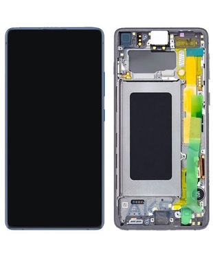 Дисплей Samsung G770F Galaxy S10 Lite, Black original AMOLED Silver CG F