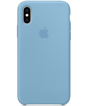 Чохол силіконовий Apple iPhone X/Xs Cornflower