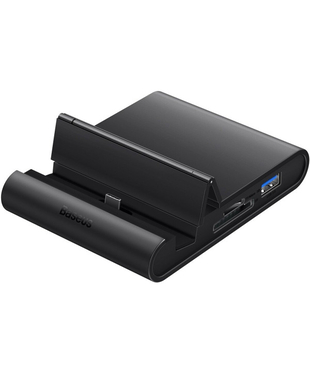 Док-станция Baseus Mate Docking Type-C mobile phone intelligent HUB docking station Black (CAHUB-AT01)