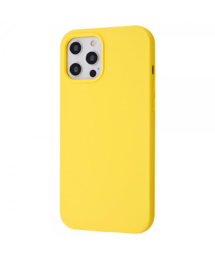 Чехол силиконовый Wave Full Cover IPhone 12 Pro Max Yellow