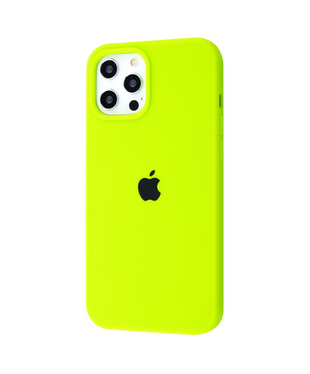 Чехол силиконовый Full Cover Apple iPhone 12 Pro Max Lime Green
