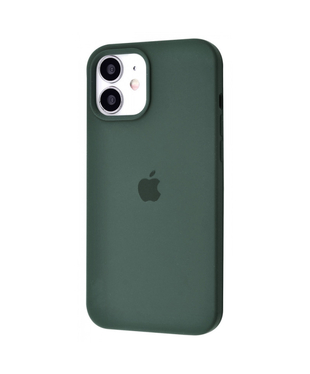 Чехол силиконовый  Full Cover Apple iPhone 12 mini Camouflage Green