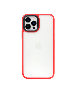 Чехол Shadow Matte Metal Buttons IPhone 11 Red