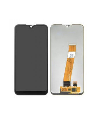 Дисплей Samsung A015F Galaxy A01/M015F, Black original F (c широким разъемом)