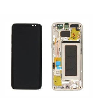 Дисплей Samsung G950F Galaxy S8, Black original AMOLED Gold CG F