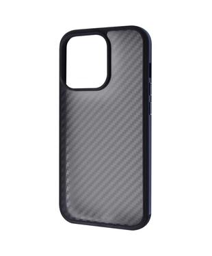 Чехол SULADA Carbon Protective Case IPhone 14 Pro  Blue