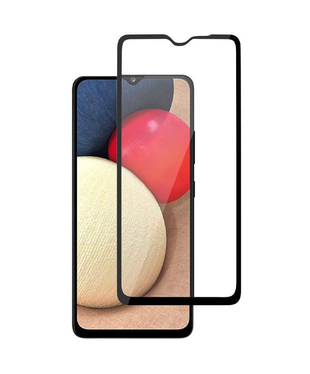 Защитное стекло Samsung Galaxy A02 A025F/A02s/M02/M02s/A03 (Core)/A12/M12/M42 5G/Realme 5/5i/5s/C3 Black Full Glue