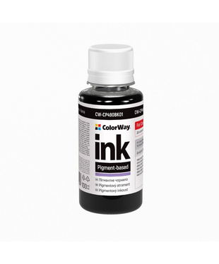 Чорнило ColorWay до Canon CW490 BK Pigment 100 ml (CW-CP490BK01)