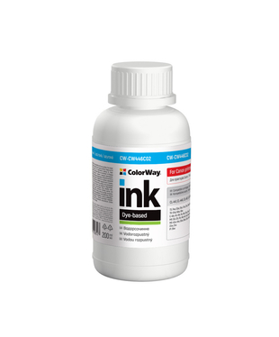 Чорнило ColorWay до Canon CW446 C Dye-based 200 ml (CW-CW446C02)