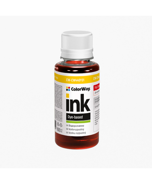 Чорнило ColorWay до Canon CW446 Y Dye-based 100 ml (CW-CW446Y01)