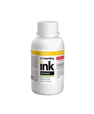 Чорнило ColorWay до Canon CW446 Y Dye-based 200 ml (CW-CW446Y02)