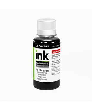 Чорнило ColorWay до Canon CW450 BK Dye-based 100 ml (CW-CW450BK01)