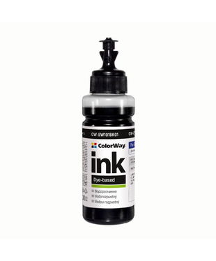 Чорнило ColorWay до Epson EW101 BK Dye-based 100 ml (CW-EW101BK01)