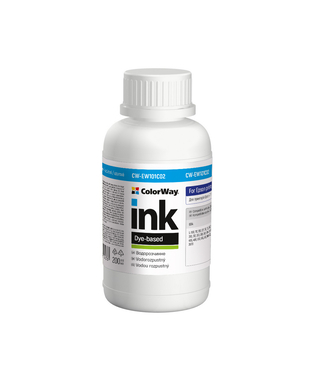 Чорнило ColorWay до Epson EW101 C Dye-based 200 ml (CW-EW101C02)