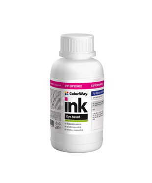 Чорнило ColorWay до Epson EW101 M Dye-based 200 ml (CW-EW101M02)