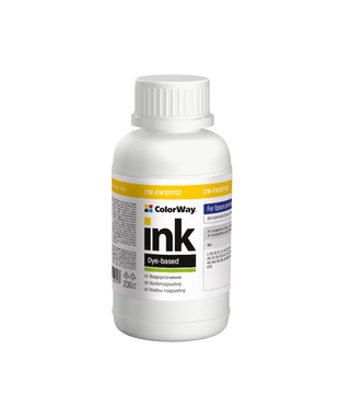Чорнило ColorWay до Epson EW101 Y Dye-based 200 ml (CW-EW101Y02)