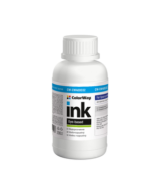 Чорнило ColorWay до Epson EW400 C Dye-based 200 ml (CW-EW400C02)