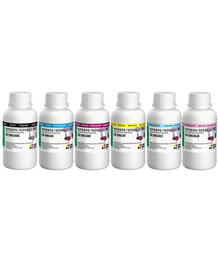 Комплект чорнил ColorWay до Epson EW650 BK/C/M/Y/LC/LM Dye-based 6 x 200 ml (CW-EW650SET02)