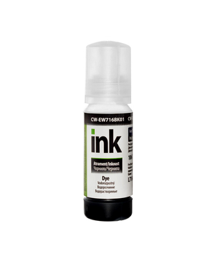 Чорнило ColorWay до Epson EW716 BK Dye-based 70 ml (CW-EW716BK01)