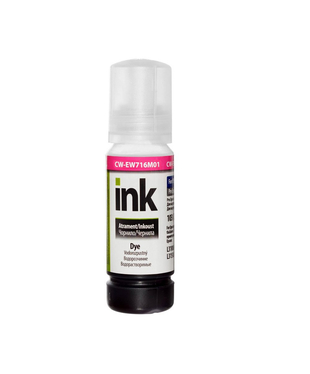 Чорнило ColorWay до Epson EW716 M Dye-based 70 ml (CW-EW716M01)