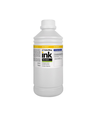Чорнило ColorWay до Epson EW810 Y Dye-based 1000 ml (CW-EW810Y1)