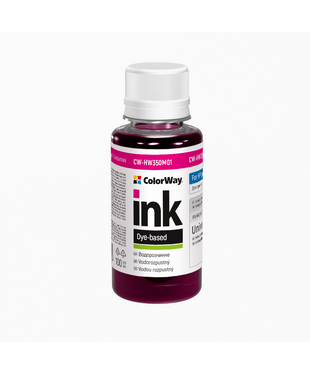 Чорнило ColorWay до HP HW350 M Dye-based 100 ml (CW-HW350M01)