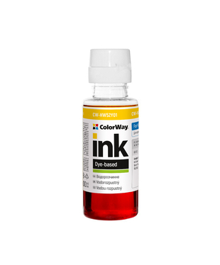 Чорнило ColorWay до HP HW52 Y Dye-based 100 ml (CW-HW52Y01)
