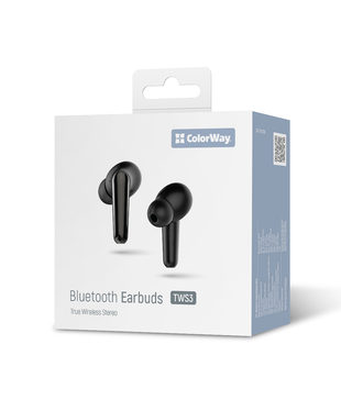 Навушники СolorWay TWS-3 Earbuds чорні (CW-TWS3BK)