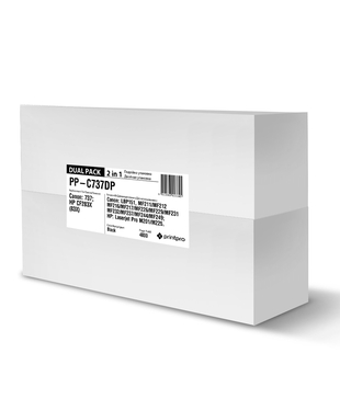 Картридж лазерний PrintPro для Canon:737 Dual Pack (PP-C737DP)