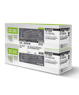 Картридж лазерний ColorWay для HP:CF283A Dual Pack (CW-H283FM)