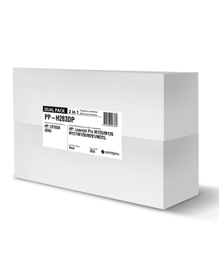 Картридж лазерний PrintPro для HP:CF283A Dual Pack (PP-H283DP)