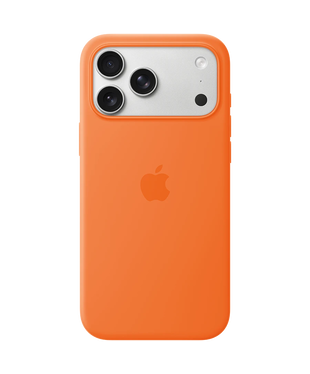 Чохол Silicone Case MagSafe for Apple iPhone 17 Pro Max Deep Orange (помаранчевий)