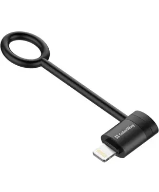 Адаптер-перехідник Colorway Lightning To USB-C чорний (CW-AD-LC)