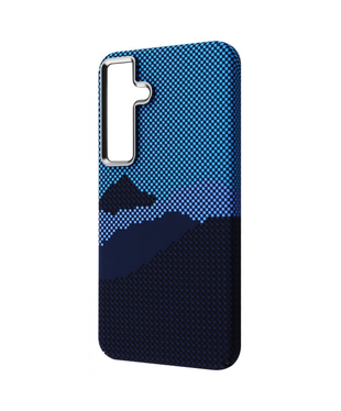 Чохол WAVE Gleam Case with Magnetic Ring Samsung Galaxy S26 mountain Blue