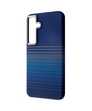 Чохол WAVE Gleam Case with Magnetic Ring Samsung Galaxy S26 Plus Blue Stripes