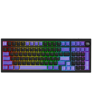 Бездротова клавіатура Proove Gaming Slicker Pro (Ukraine Layout) Black Purple