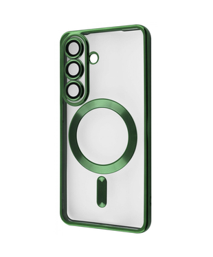 Чохол WAVE Metal Color Case with Magnetic Ring Samsung Galaxy S26 Dark Green