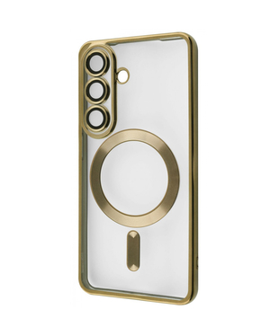 Чохол WAVE Metal Color Case with Magnetic Ring Samsung Galaxy S26 Gold