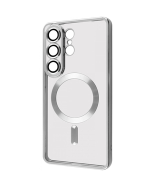 Чохол WAVE Metal Color Case with Magnetic Ring Samsung Galaxy S26 Ultra Silver