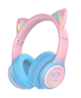 Бездротові навушники Proove Kids Neko (APP) Blue Pink