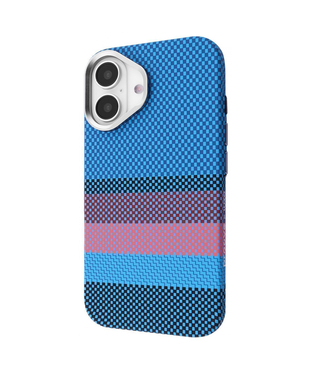 Чохол Proove Gleam Case with Magnetic Ring iPhone 16 Blue Borders