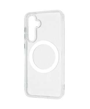 Чохол WAVE Case (PC+TPU) with Magnetic Ring Samsung Galaxy S26 Transparent