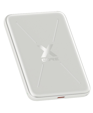Зовнішній акумулятор Proove X-Core 20W 5000mAh Silver White