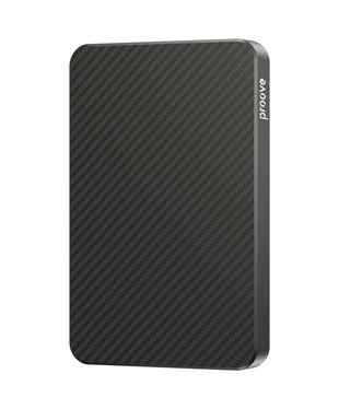 Зовнішній акумулятор Proove Carbon Slim 20W 5000mAh Black