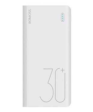 Зовнішній акумулятор Romoss 30000mah Sense8+ (PHP30-401-02) White