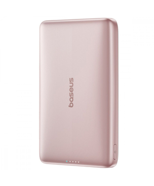 Зовнішній акумулятор Baseus PicoGo Ultra-Slim Qi2 27W 10000mAh Pink