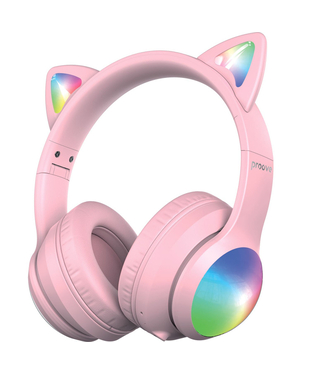 Бездротові навушники Proove Kids LumiCat (APP) Pink